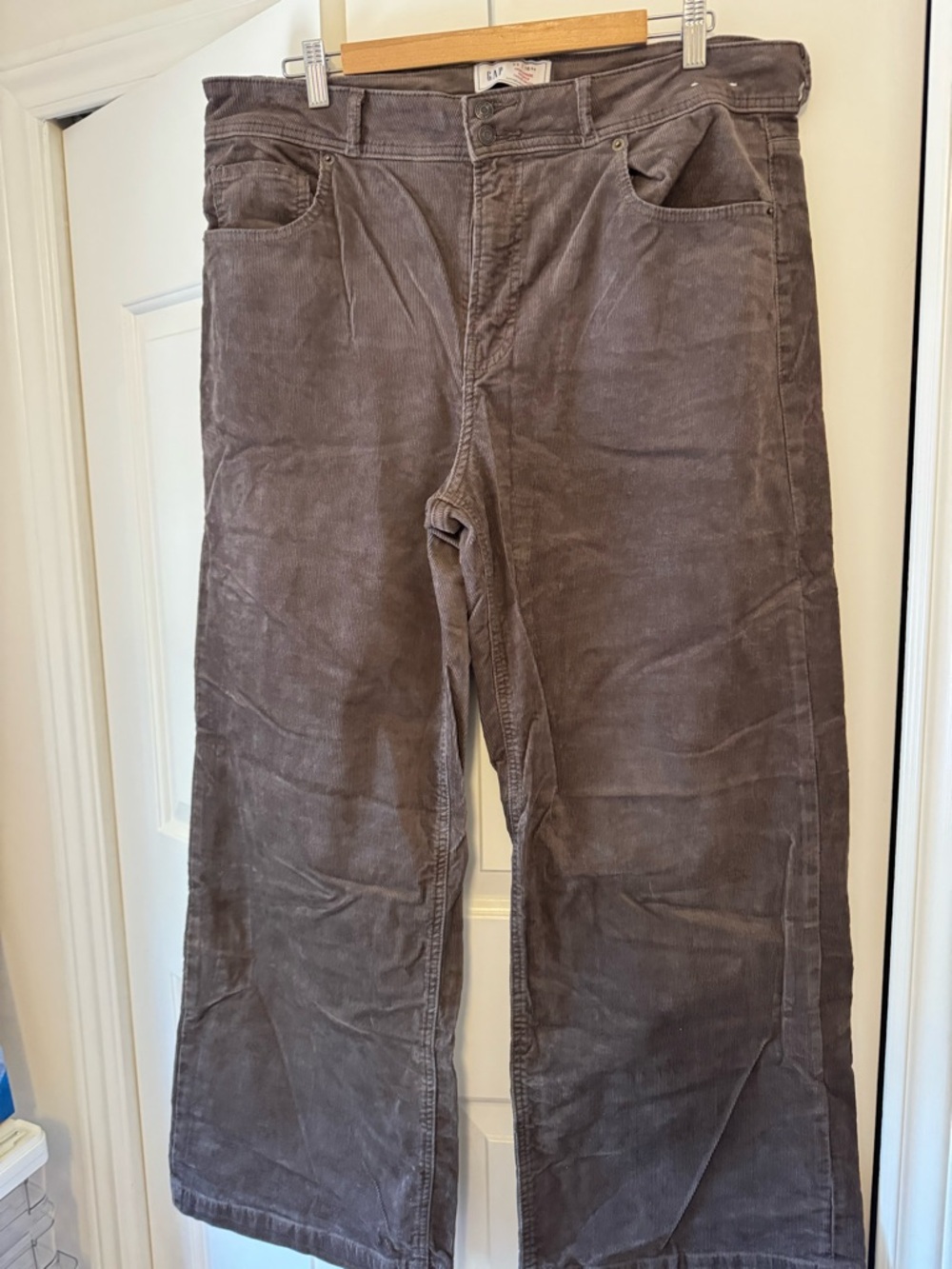 GAP wide leg corduroy pants